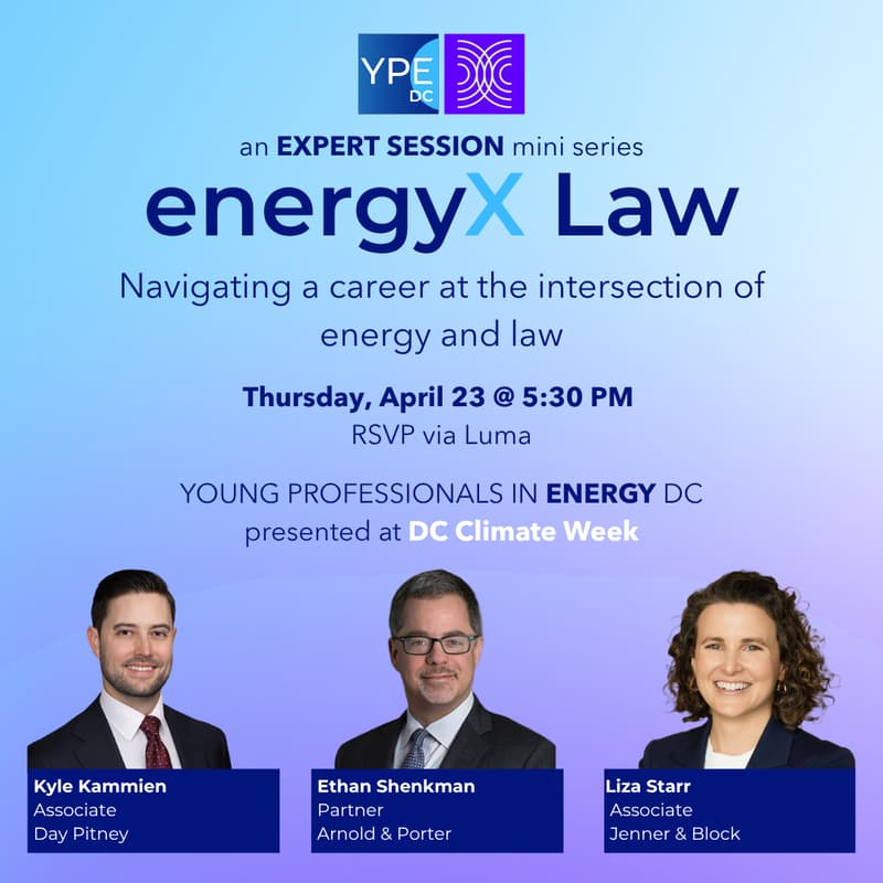 Cover Image for energyX Law: Navigating a Career in a Changing Regulatory Environment