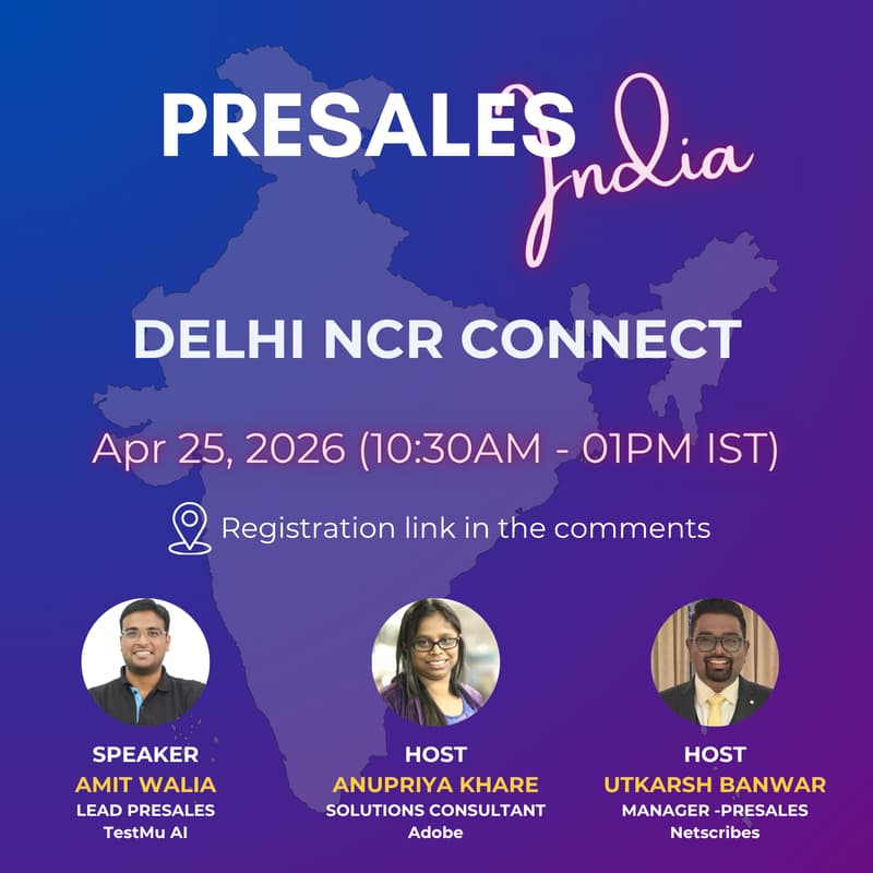 Cover Image for Presales India | Delhi NCR Connect