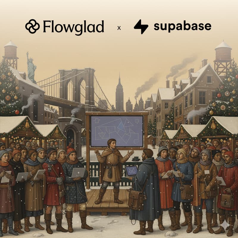 Cover Image for Flowglad x Supabase in NYC: Showcase what you're building + hang
