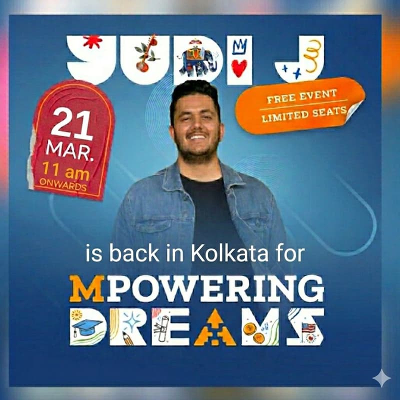 Cover Image for MPOWERING Dreams x Yudi J Kolkata (Study In USA 2026/2027)