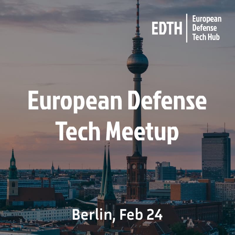Cover Image for European Defense Tech Meetup – Berlin