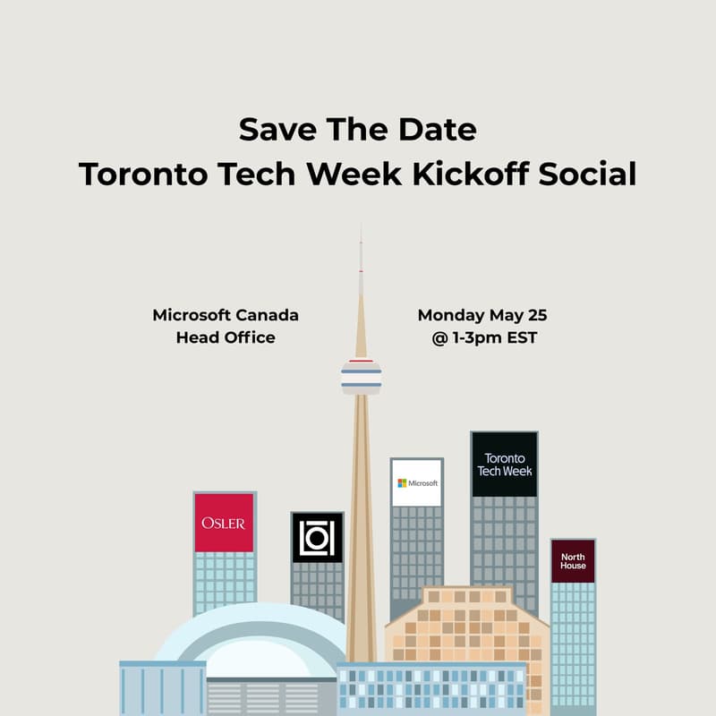 Cover Image for Toronto Tech Week VIP Kickoff Social