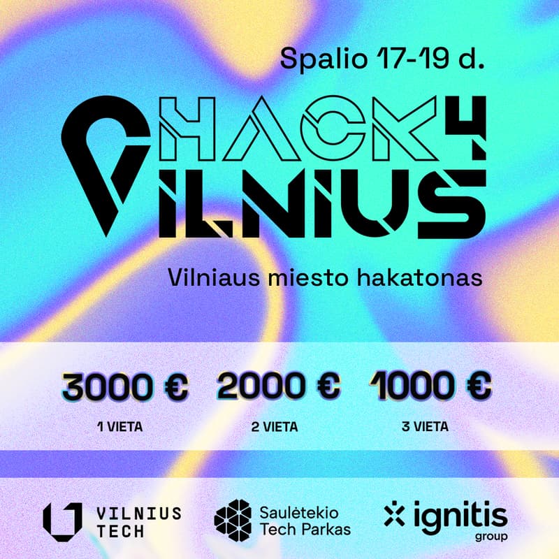 Cover Image for Vilniaus miesto hakatonas „Hack4Vilnius” 2025