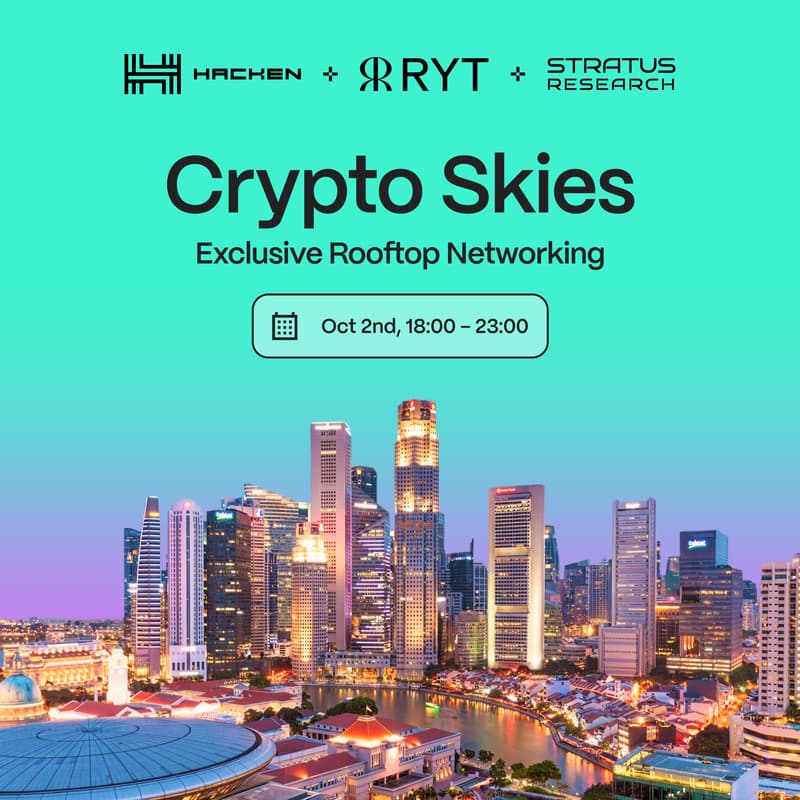 Cover Image for Hacken Showcase: Crypto Skies - An Exclusive Rooftop VC / Founder Networking Session