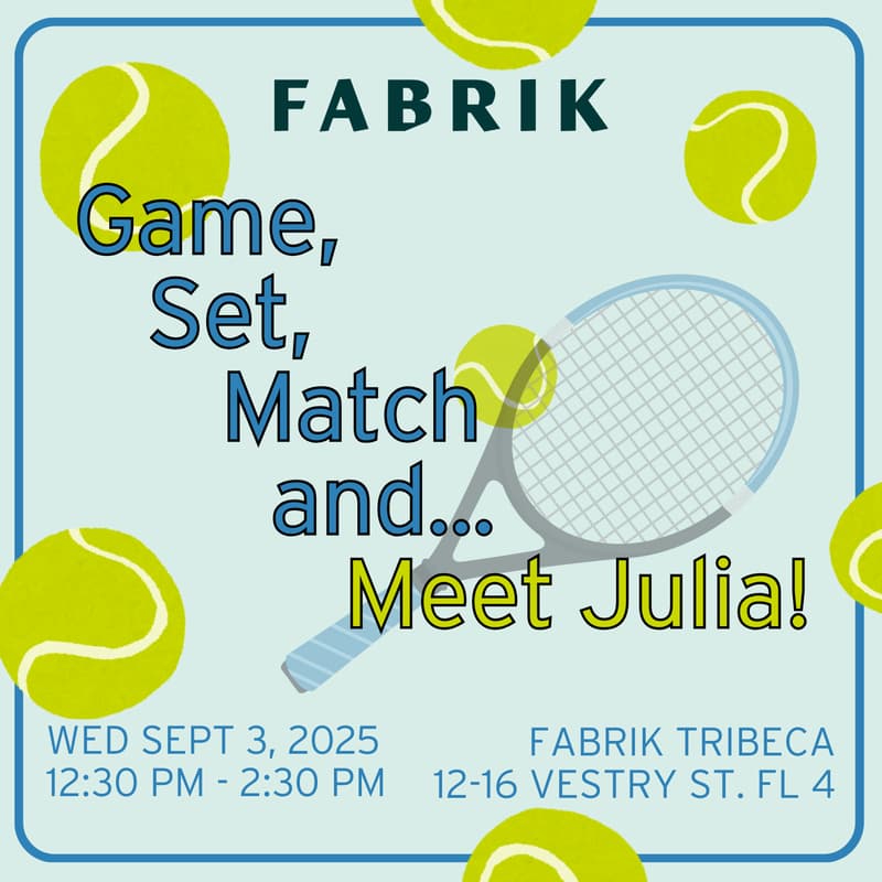 Cover Image for Game, Set, Match and… Meet Julia!