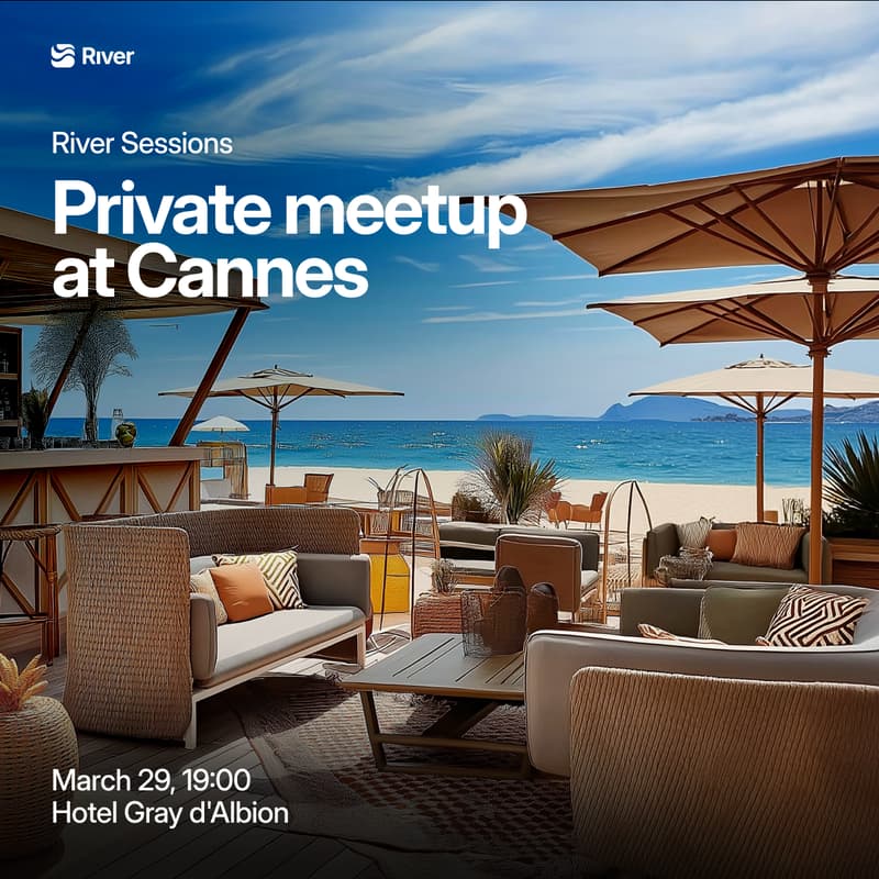 Cover Image for River Sessions — Private meetup at Cannes