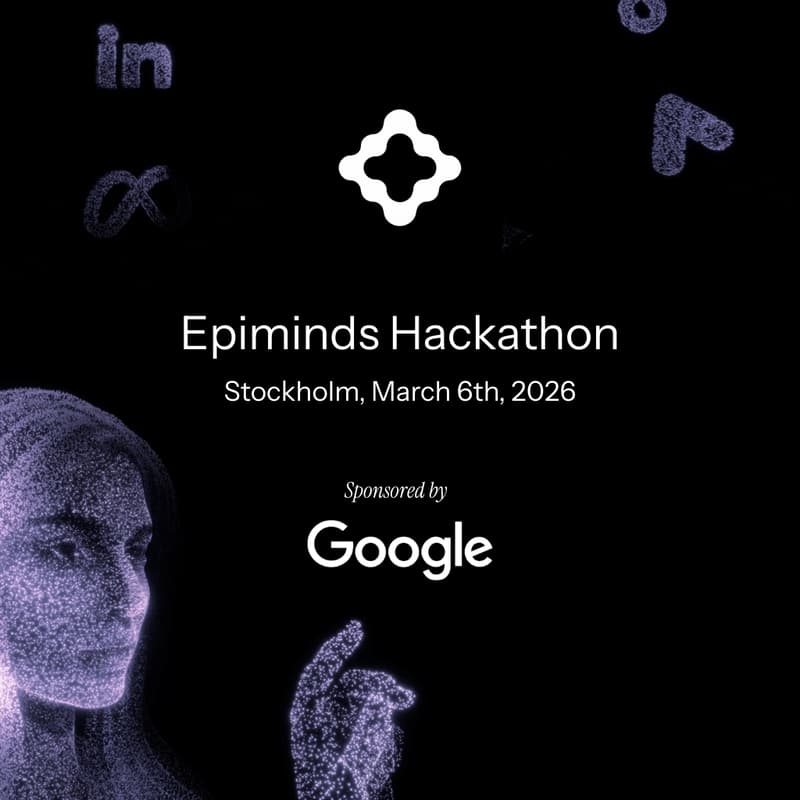 Cover Image for Epiminds Hackathon ( 20 000 SEK PRIZE)