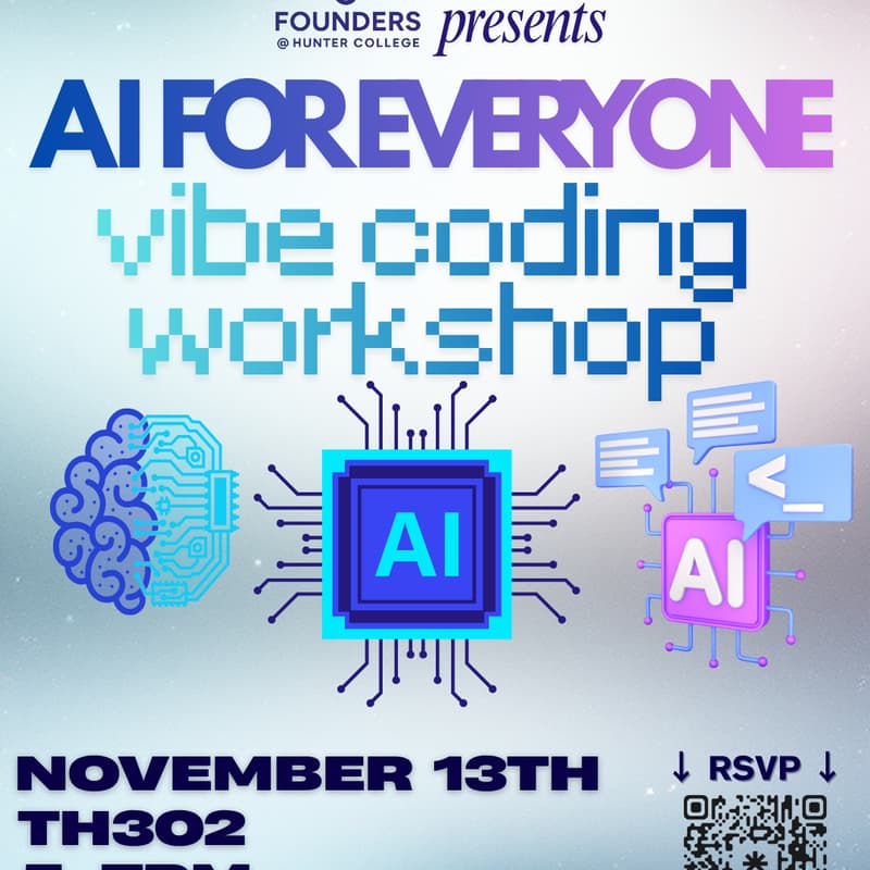 Cover Image for AI for Everyone: Vibe-Coding Workshop