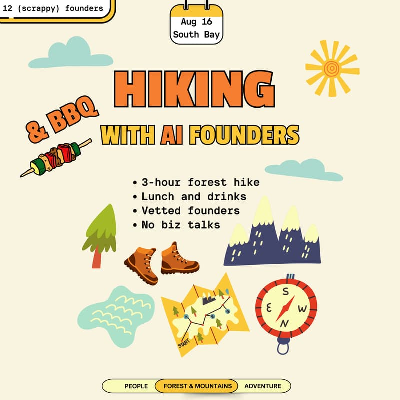 Cover Image for Scrappy Founders Go Hiking