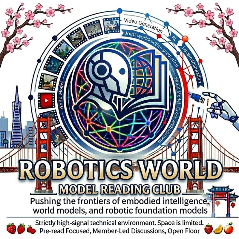 Cover Image for Robotics World Model Reading Club 01 – San Francisco