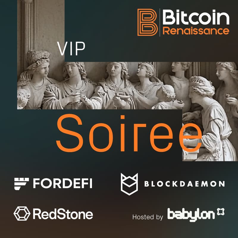 Cover Image for VIP SOIREE - BITCOIN RENAISSANCE