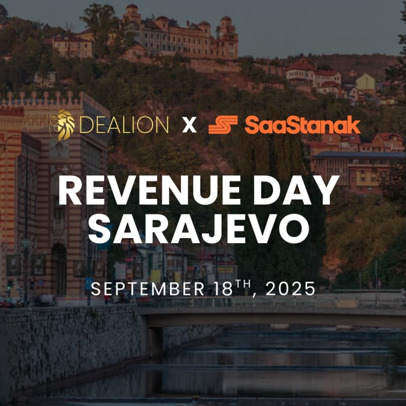 Cover Image for Revenue day Sarajevo w/ Dealion & SaaStanak