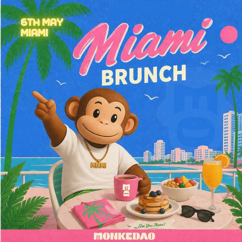 Cover Image for MonkeDAO Members Brunch @ Accelerate Miami