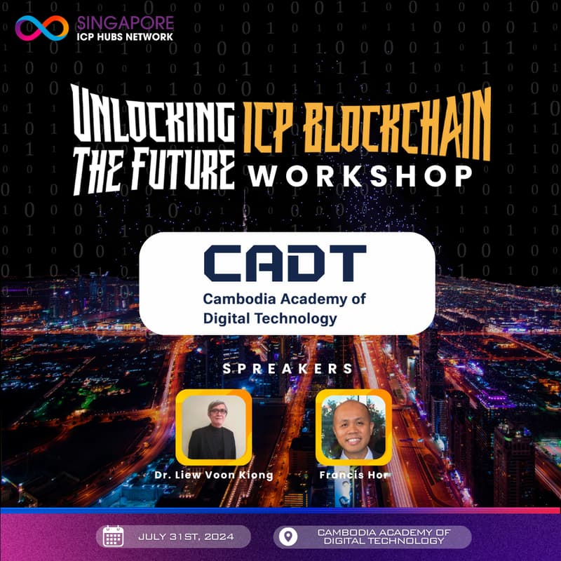 Cover Image for Unlocking the Future: ICP Cambodia Workshop (CADT)