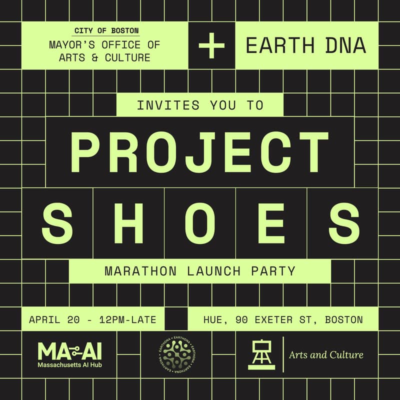 Cover Image for Boston Marathon 2026 Launch Party hosted by EarthDNA & Mayor’s Office of Arts & Culture