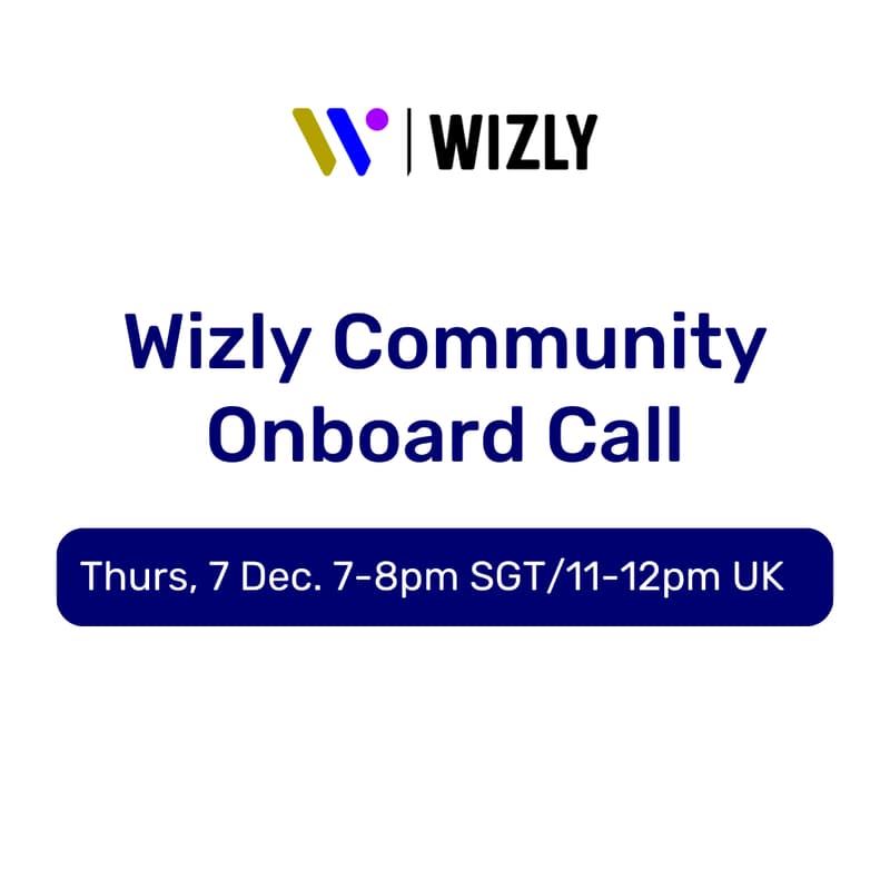 Cover Image for Wizly Community Onboarding Call