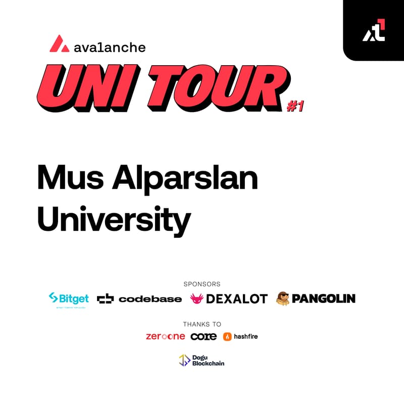 Cover Image for Team1 Uni Tour #1 - Mus Alparslan University