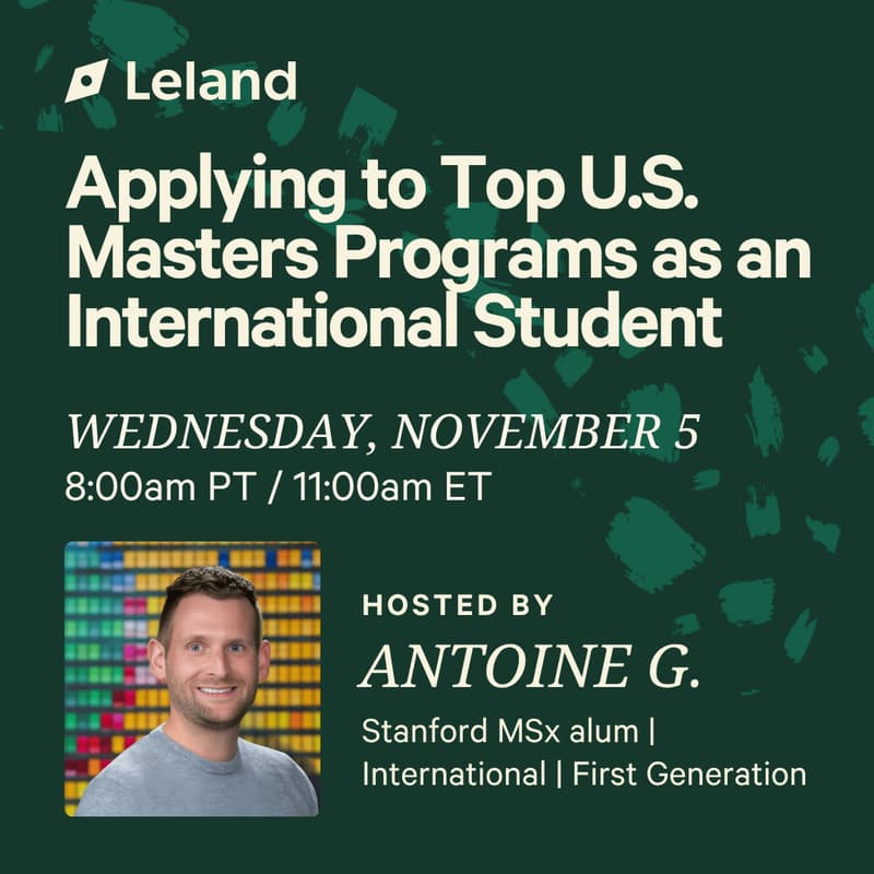 Cover Image for Applying to Top U.S. Masters Programs as an International Student