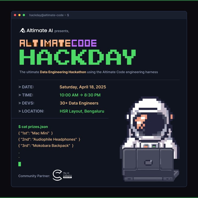 Cover Image for Altimate Code: Hackday