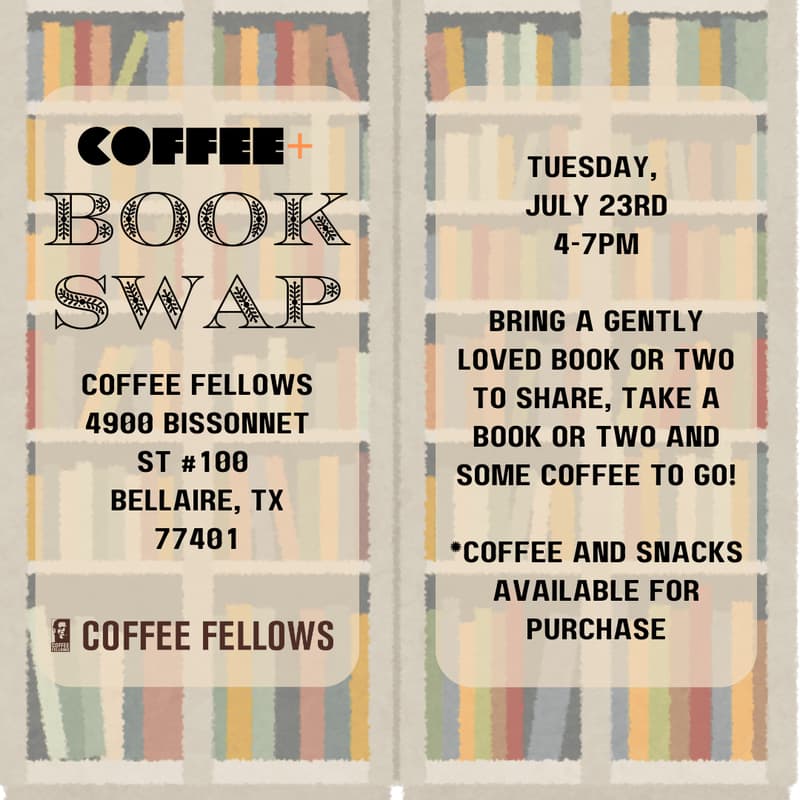 Cover Image for Coffee+ Book Swap