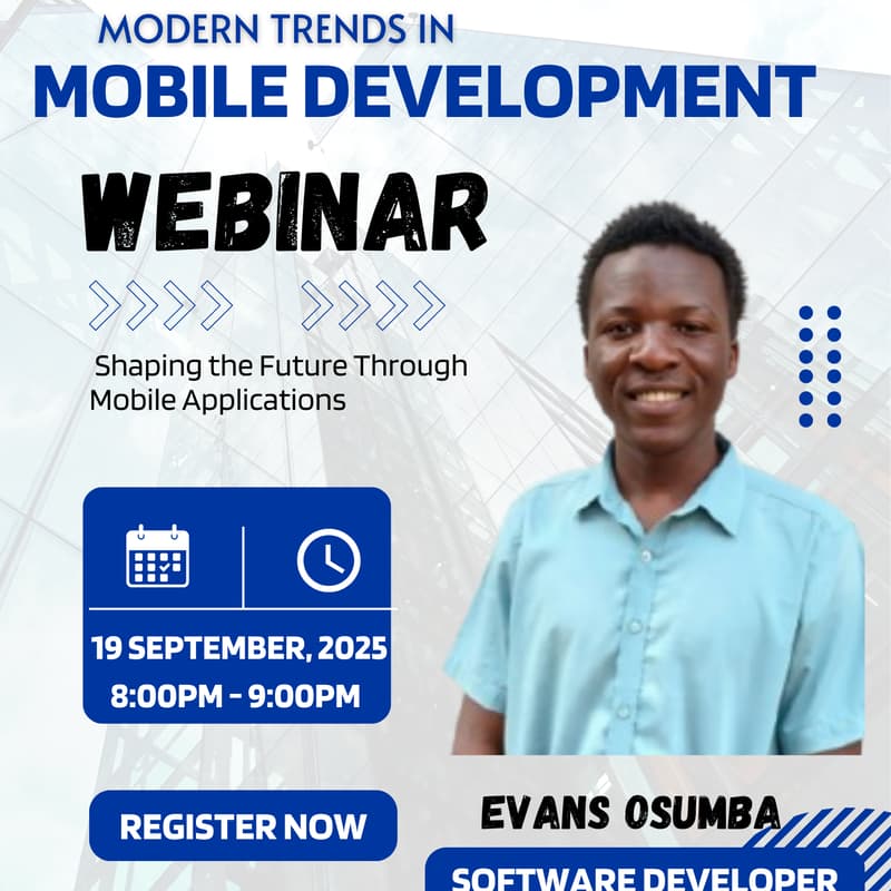 Cover Image for TRENDS IN MOBILE DEVELOPMENT