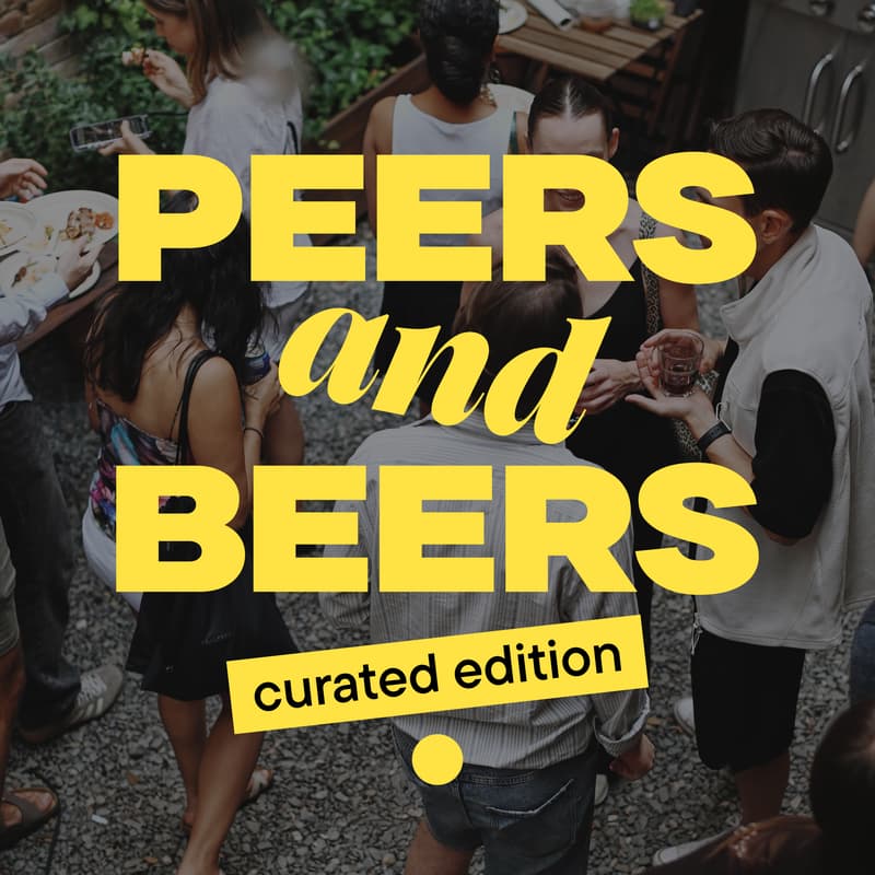 Cover Image for peers&beers | curated | marketing meetup