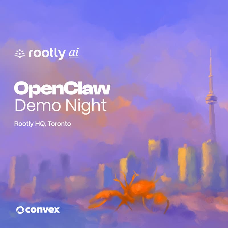 Cover Image for 🦞OpenClaw Demo Night 2.0 w/ Rootly AI, Convex, & More!