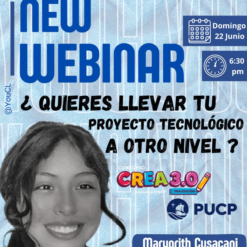 Foto de portada de Transforma tu Idea en Innovación con CREA 3.0 PUCP