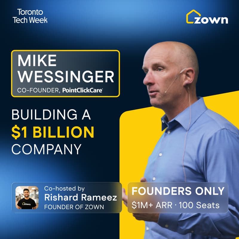 Cover Image for Building a $1B Company: How Mike Wessinger Built Canada’s Largest Private Software Company