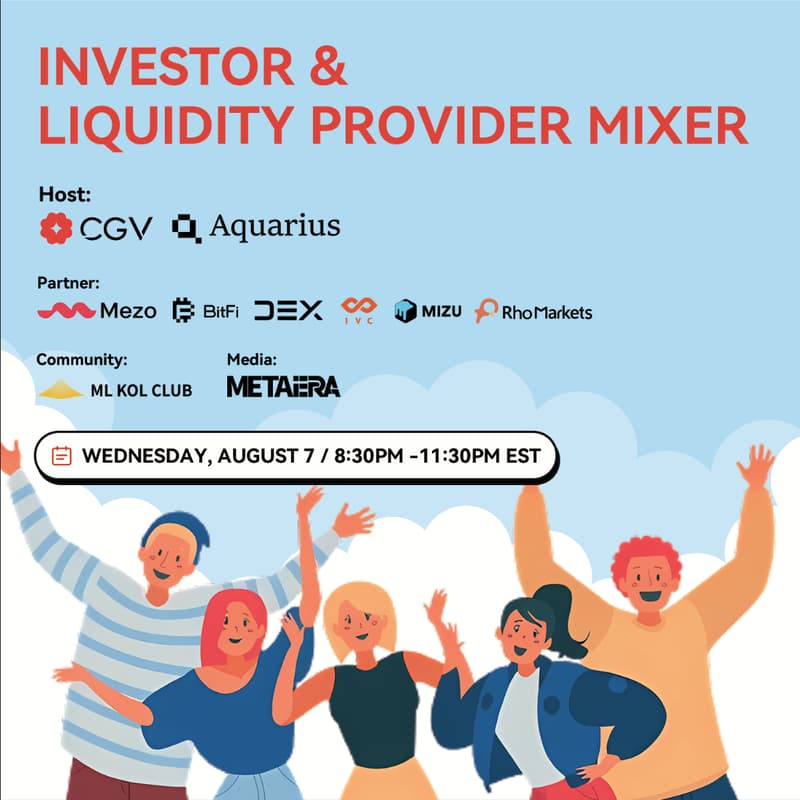 Cover Image for Investor & Liquidity Provider Mixer