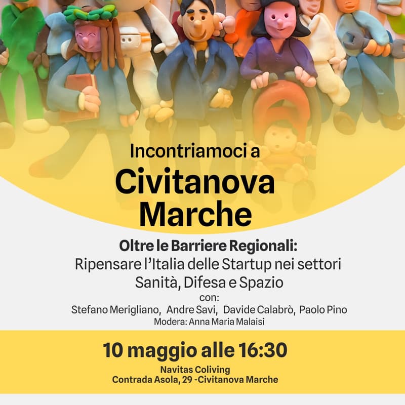 Immagine di copertina per DRIN DRIN Marche - Oltre le Barriere Regionali: Ripensare l’Italia delle Startup e della Sanità