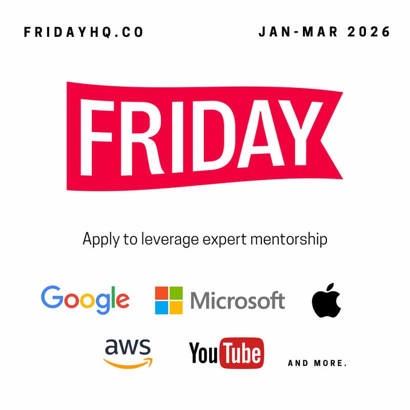 Cover Image for Friday Accelerator Mentor Session