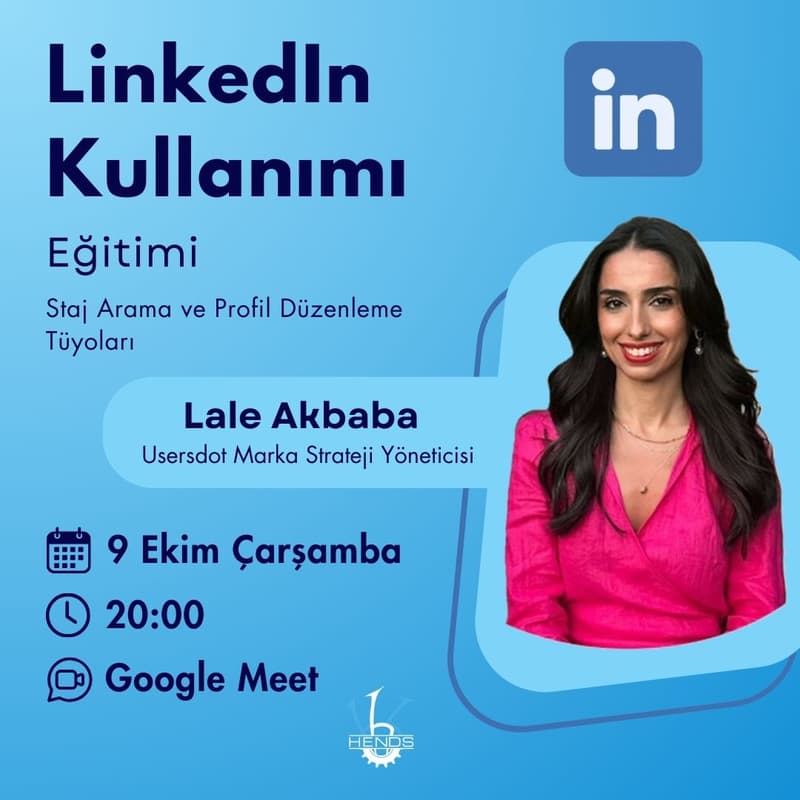 LinkedIn Kullanımı Eğitimi için kapak görseli