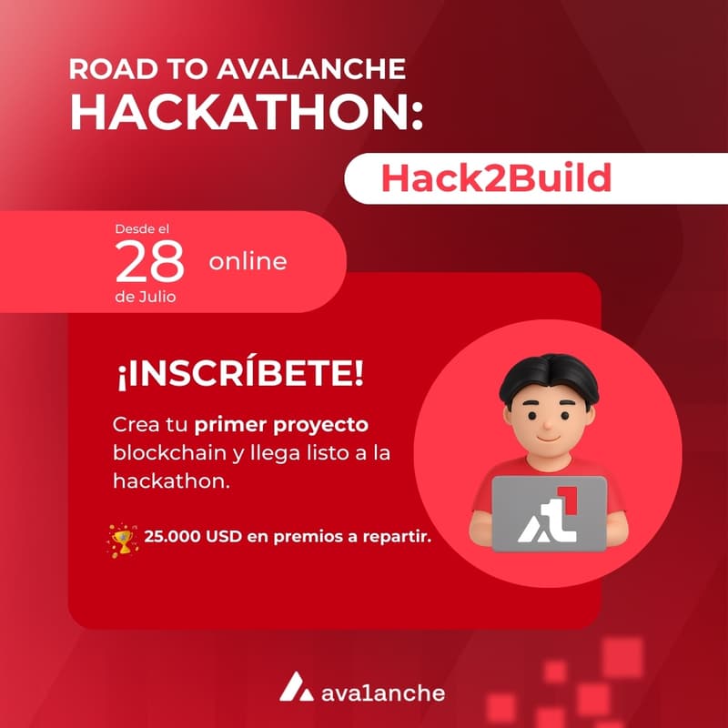 Cover Image for BOOTCAMP ROAD TO AVALANCHE HACKATHON: Hack2Build - Privacy edition