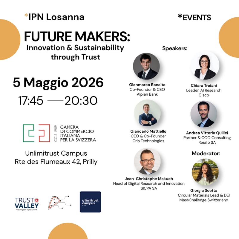 Cover Image for IPN Losanna - Future Makers: Innovation & Sustainability through Trust