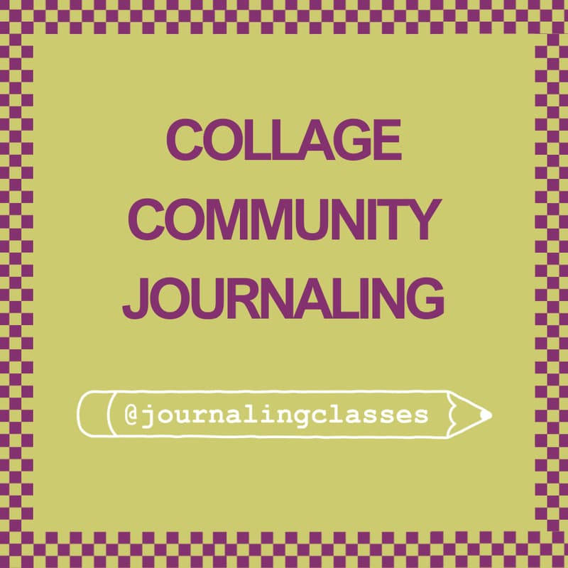 Cover Image for collage night in cozy community with mindfulness journaling