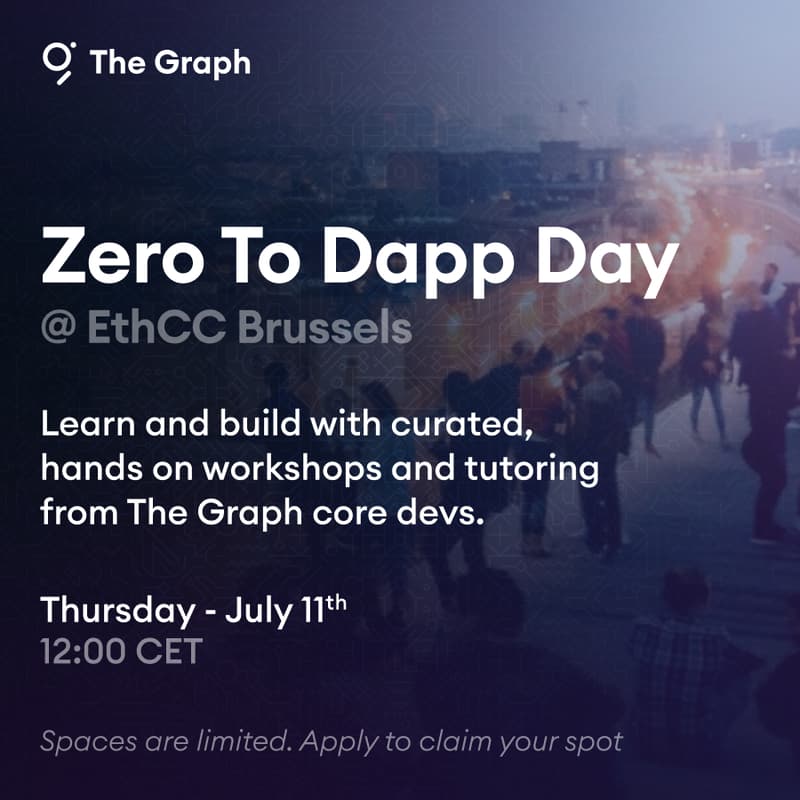 Cover Image for Zero To Dapp Day at EthCC Brussels
