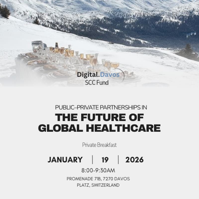 Cover Image for Digital.Davos Private Breakfast: Medical Supply Chains & Blockchain Settlement
