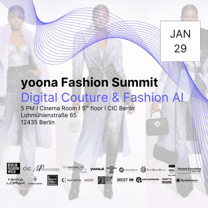 Cover Image for yoona Fashion Summit - Digital Couture & Fashion AI