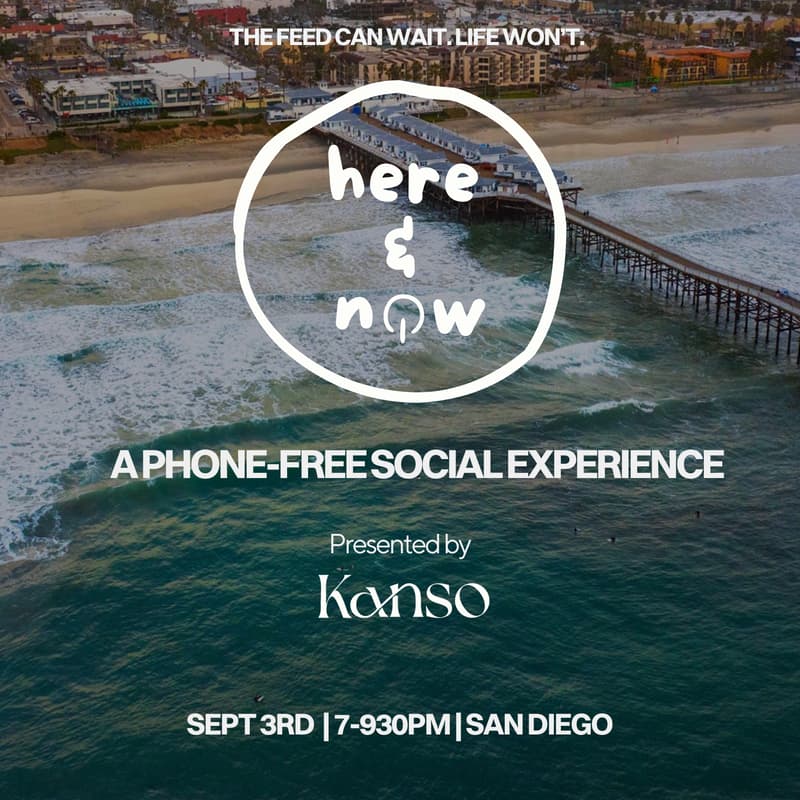 Cover Image for Here & Now: A Phone-Free Experience (San Diego)