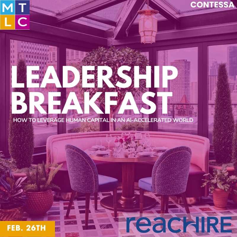 Cover Image for Leadership Breakfast: How to Leverage Human Capital in an AI-Accelerated World
