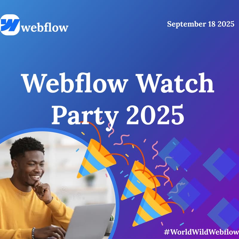 Cover Image for Webflow Watch Party 2025