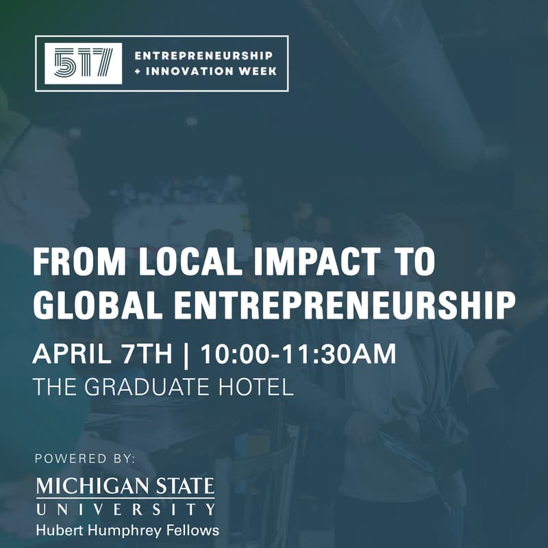 Cover Image for From Local Impact to Global Entrepreneurship