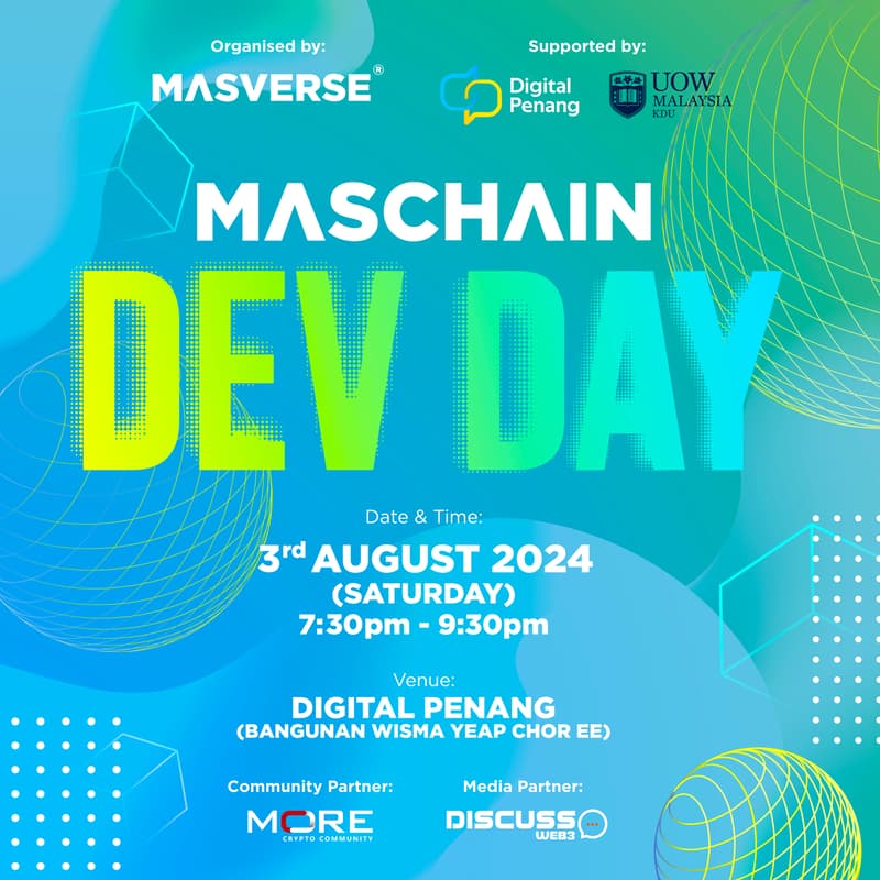 Cover Image for MasChain Dev Day - Penang