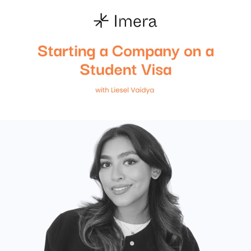 Cover Image for Imera Webinar Series: Starting a Company on a Student Visa