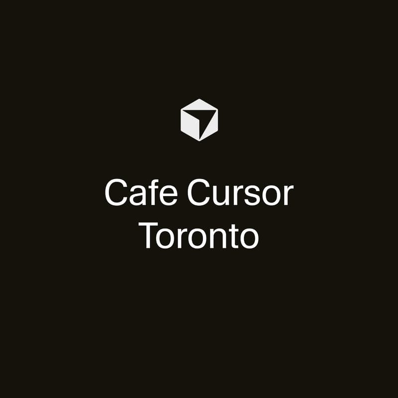 Cover Image for Cafe Cursor Toronto