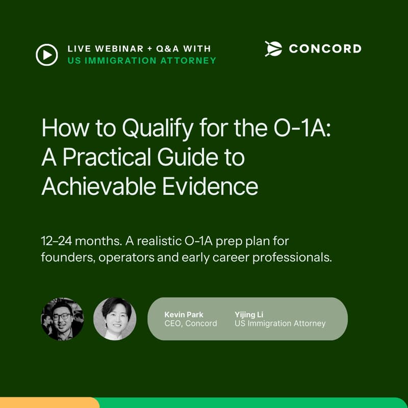 Cover Image for How to Qualify for the O-1A: A Practical Guide to Achievable Evidence
