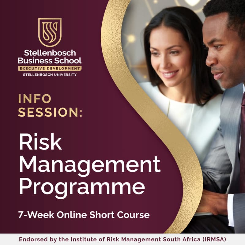 Cover Image for Risk Management Programme (IRMSA-Endorsed) | Information Session