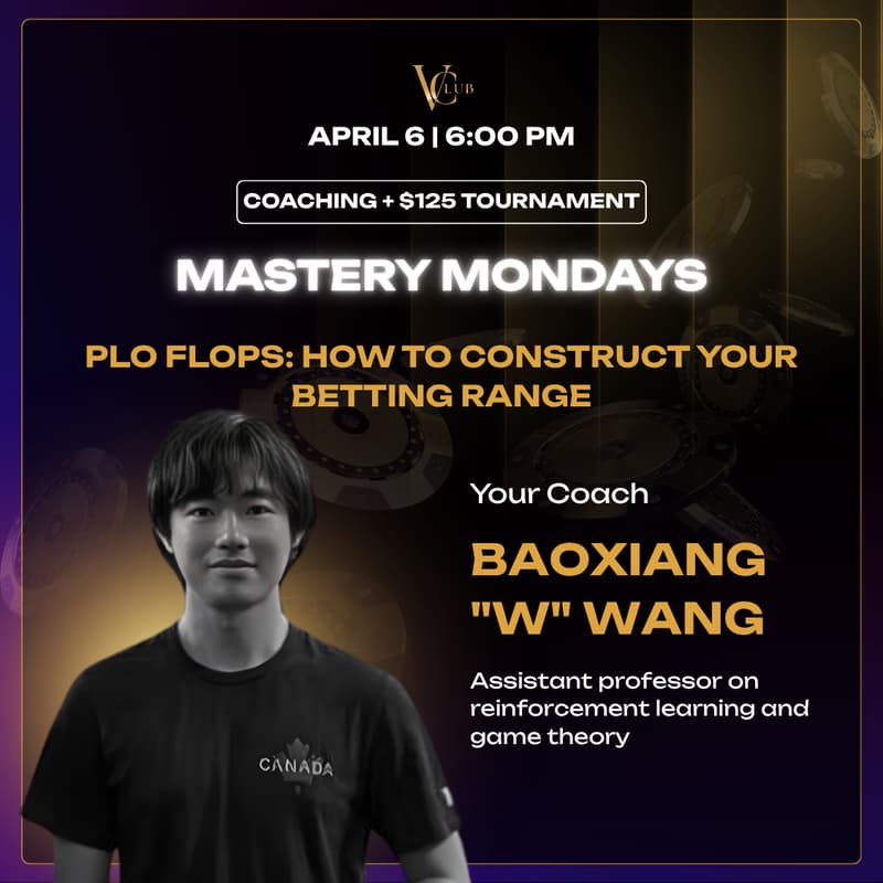 Cover Image for VClub | PLO Flops: How to Construct Your Betting Range