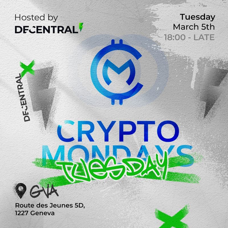 Cover Image for CryptoMondays Goes Tuesday with Decentral House